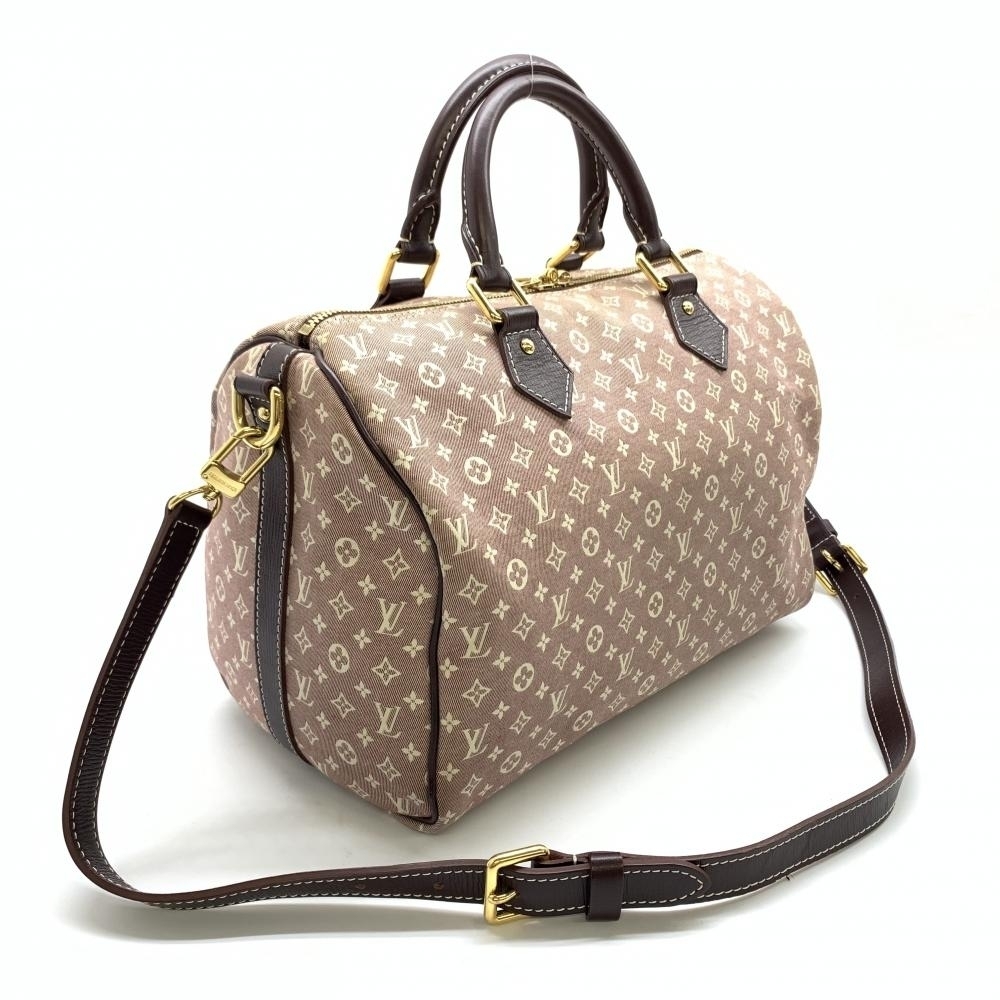 Louis Vuitton Boston Idylle Sepia Bag Mini Monogram Bandouliere 30 Pink Speedy